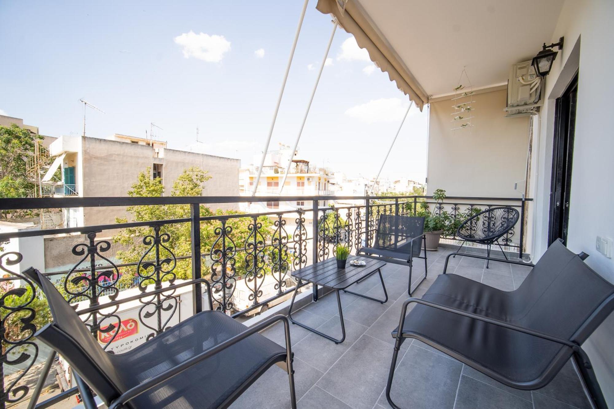 Μκ Αpartment 2Υδ - Nikea Metro Apartment พีเรียส ภายนอก รูปภาพ